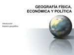 4 Geografía y espacio (Categorías) - Geografia Física, Económica y
