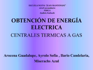 Fuentes de energía