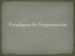 Paradigma de Programación - paradigmas