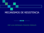 MECANISMOS DE RESISTENCIA