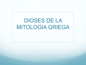 DIOSES DE LA MITOLOGIA GRIEGA