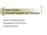 Caso Clínico Hospital Ángeles del Pedregal