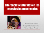 Diferencias culturales en los negocios internacionales