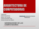 ARQUITECTURA DE COMPUTADORAS