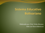 Currículo Nacional Bolivariavo - sistemaeducativovenezolanoiua