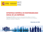 Estrategia Española de Responsabilidad Social de las Empresas