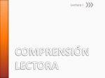 EJERCICIOS DE COMPRENSIÓN LECTORA webnode