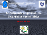 Socialmente responsables, desarrollos sustentables