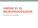 UNIDAD 01. EL MICROPROCESADOR