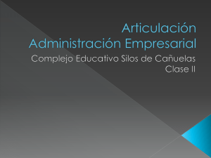 Articulación Administración Empresarial