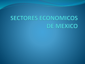 SECTORES ECONOMICOS DE MEXICO