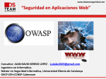 Seguridad en Aplicaciones Web