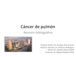Cáncer de pulmón y complicaciones neurológicas