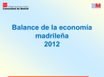 Balance economía madrileña