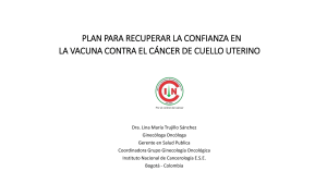 Plan para recuperar la confianza en la vacuna contra el cáncer de