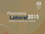 Presentaci&oacute;n de Panorama Laboral 2015. Am&eacute;rica Latina y el