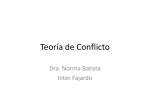 SOWO 6029 Teoría de Conflicto