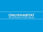 ONU Habitat: Por Un Mejor Futuro Hurbano.