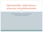 Osteomielitis, infecciones y abscesos intraabdominales