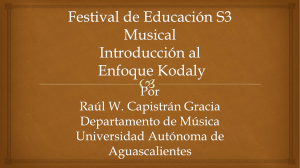 El Enfoque de Zoltan Kodaly