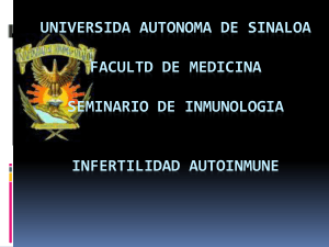 Infertilidad Autoinmune