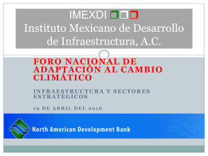 Dr. Edmundo Gamas - 1er Foro Nacional de Adaptaci&oacute;n al Cambio