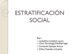 estratificación social