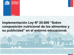 Ley 20.606 sobre la Composición nutricional de los alimentos y su