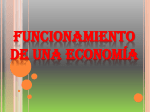 FUNCIONAMIENTO DE UNA ECONOMÍA