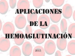 Aplicaciones de hemaglutinación 2015