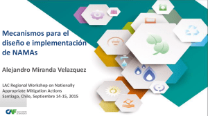 Implementación de NAMAs