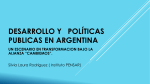 Desarrollo y políticas publicas en argentina