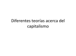 Diferentes teorías acerca del capitalismo