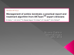 a practical report and treatment algorithm from AKTeam™ expert