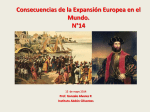 Consecuencias de la Expansión Europea en el Mundo. N°14