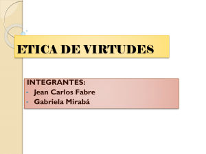 etica de virtudes