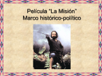 La Misión. Marco histórico-político.