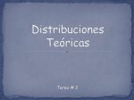 Distribuciones Teóricas