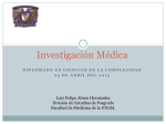 Diapositiva 1 - Diplomado de Medicina y Complejidad