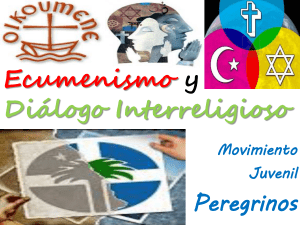 PPT Ecumenismo y D.Interr PEREGRINOS