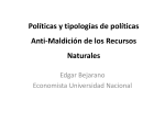 AVINA-TIPOLOGÍA DE LAS POLÍTICAS ANTIMALDICION DE LOS