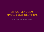 estructura de las revoluciones científicas