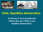 Chile, República democrática