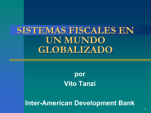 Sistemas Fiscales en un Mundo Globalizado - Inter
