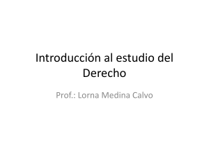 Introducción al estudio del Derecho