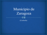 Municipio de Zaragoza - BENCASIGNATURAREGIONAL