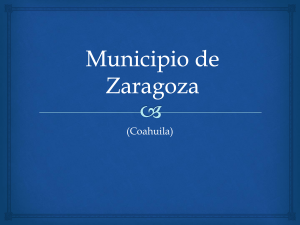 Municipio de Zaragoza - BENCASIGNATURAREGIONAL