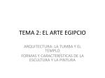 TEMA 2: EL ARTE EGIPCIO