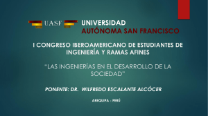 i congreso iberoamericano de estudiantes de ingeniería *las