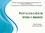 Fertilización in vitro y aborto - Asociación de Mujeres Médicas de
